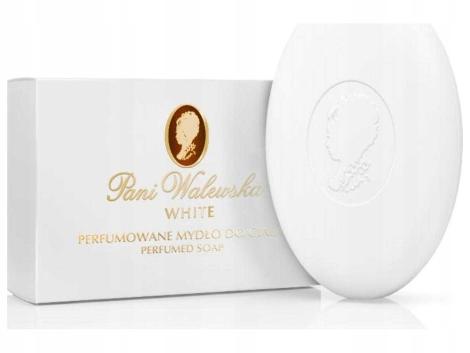 10 x PANI WALEWSKA White Perfumowane mydło toaletowe 100g