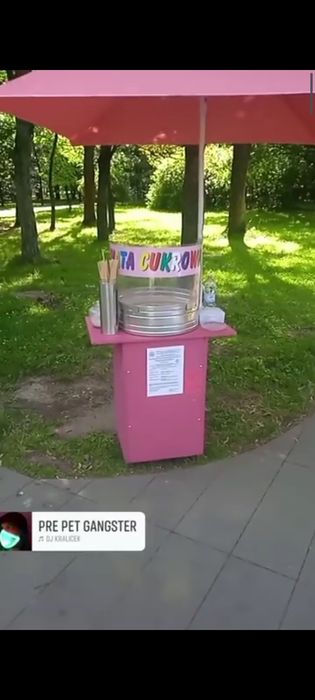 Maszyna do waty Cukrowej z certyfikatem PiZ