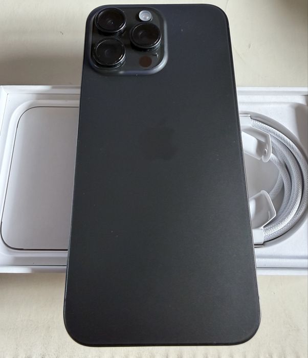 Iphone 15 Pro Max Black Titanium 256 GB