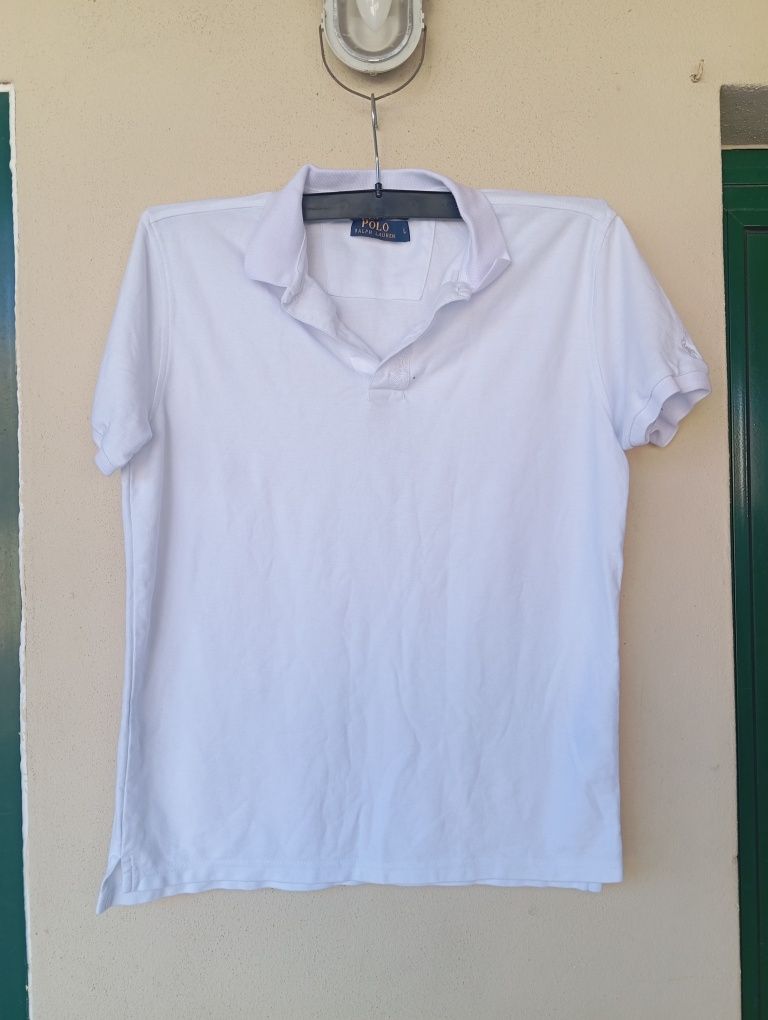 Polo branco Ralph Lauren M