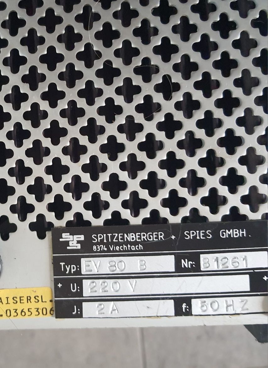 Wzmacniacz pomiarowy SPITZENBERGER  EV 80/B
