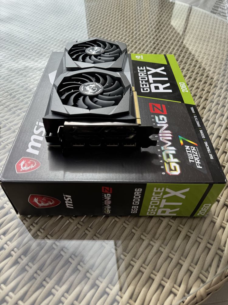 MSI GeForce RTX 2060 Gaming Z 6GB GDDR6 – Impecável