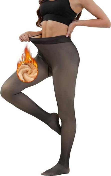 Legginsy z Polarową Podszewką S/M