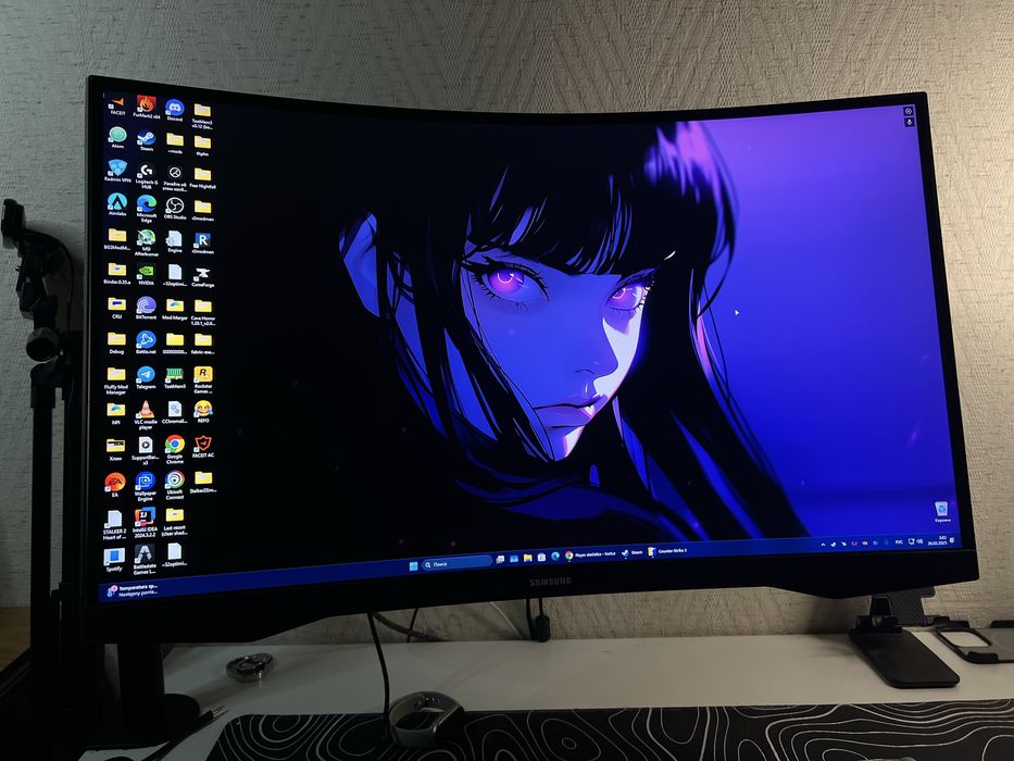 Monitor Samsung G5 c27 1440p 144hz HDR10