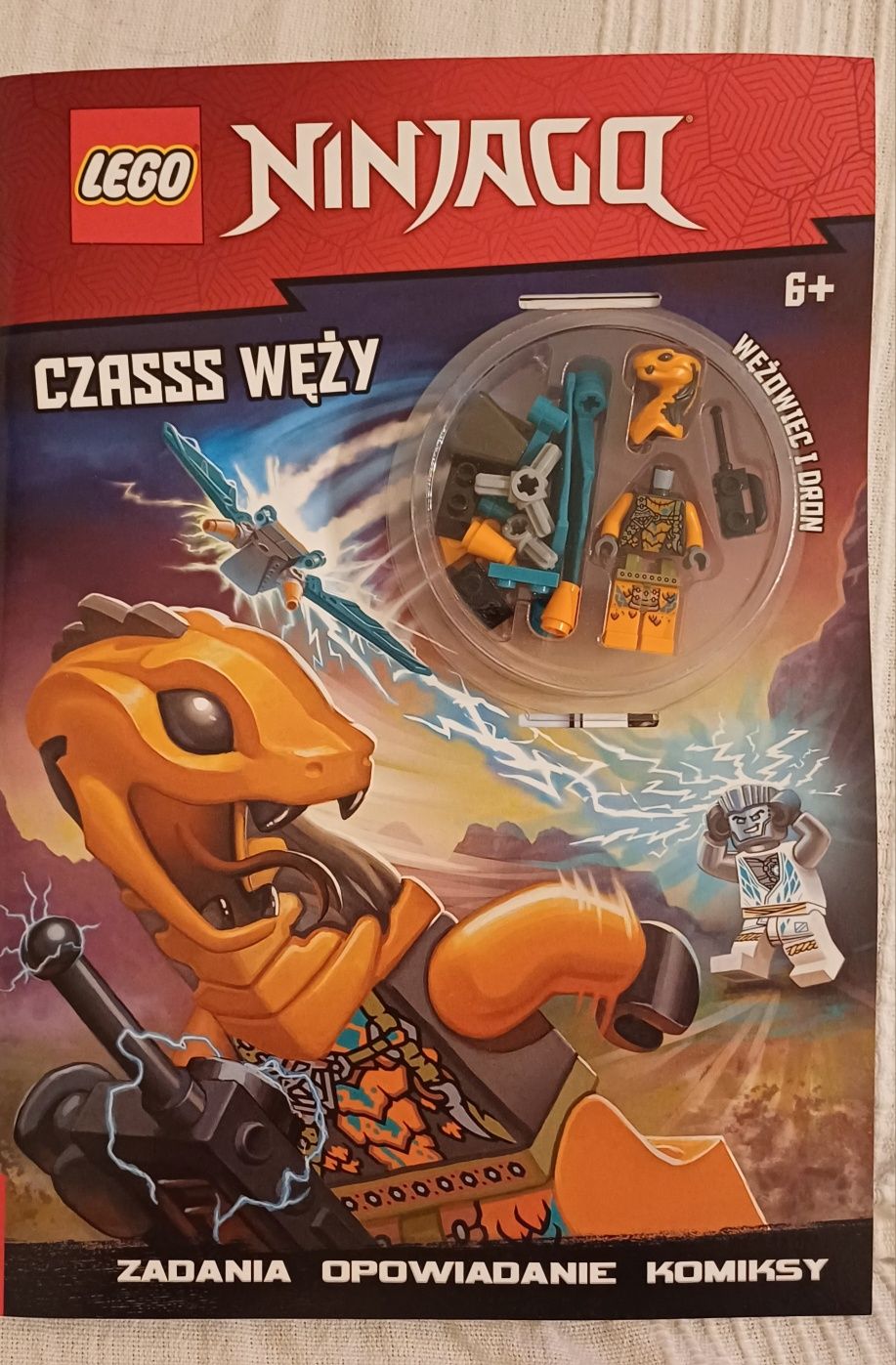 Ninjago figurka z komiksem