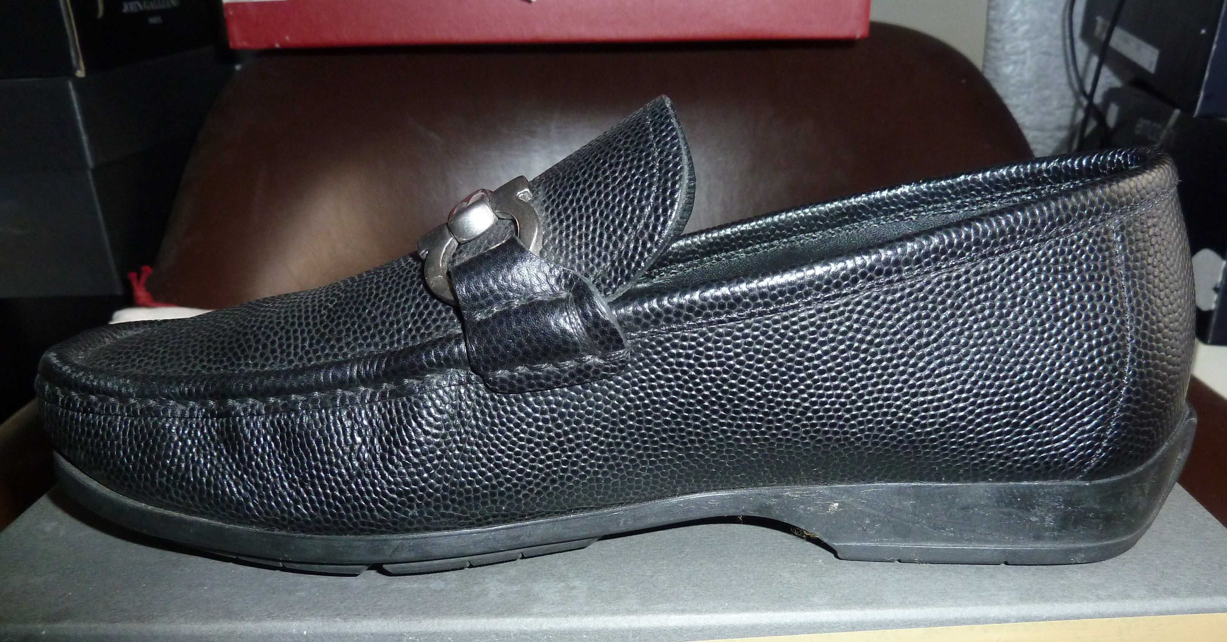 Sapatos novos italianos Salvatore Ferragamo 40 - SALDO