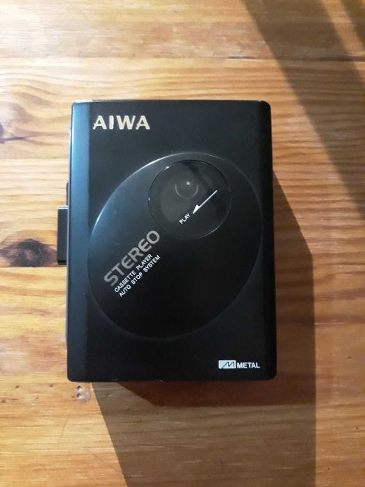 Walkman Aiwa HS-P12 - cassete portátil - Auto Stop, Metal