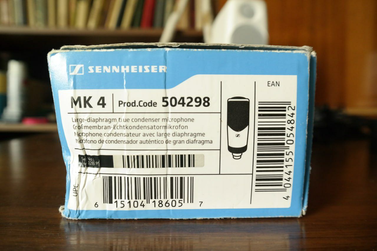 Студийный конденсаторный микрофон Sennheiser mk4