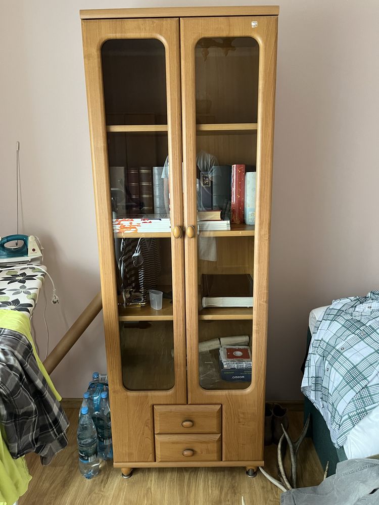 BRW Szafka witryna biblioteczka BDB stan