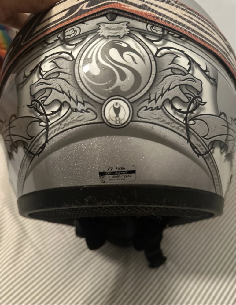 Capacete de mota