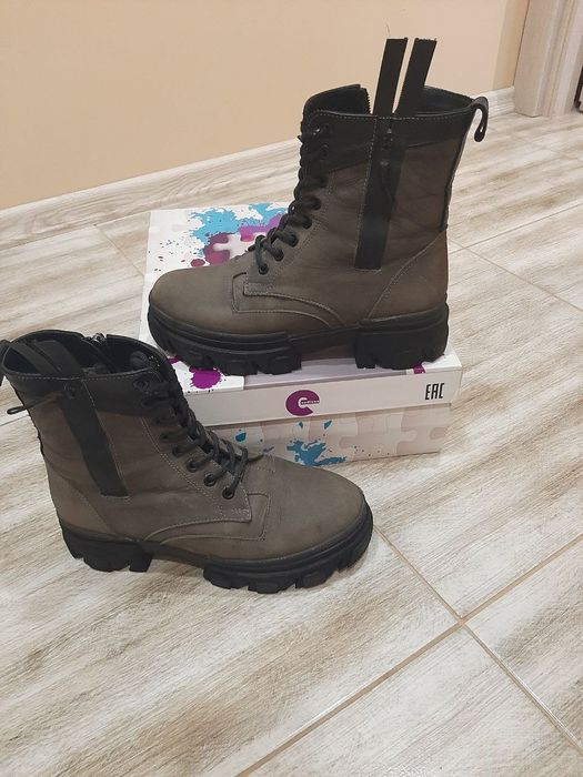 Ботінки зимові на цегейкі