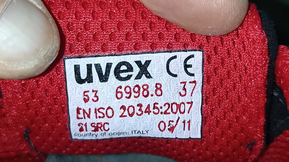 Buty robocze UVEX MOTION STYLE r.37 nowe stan idealny