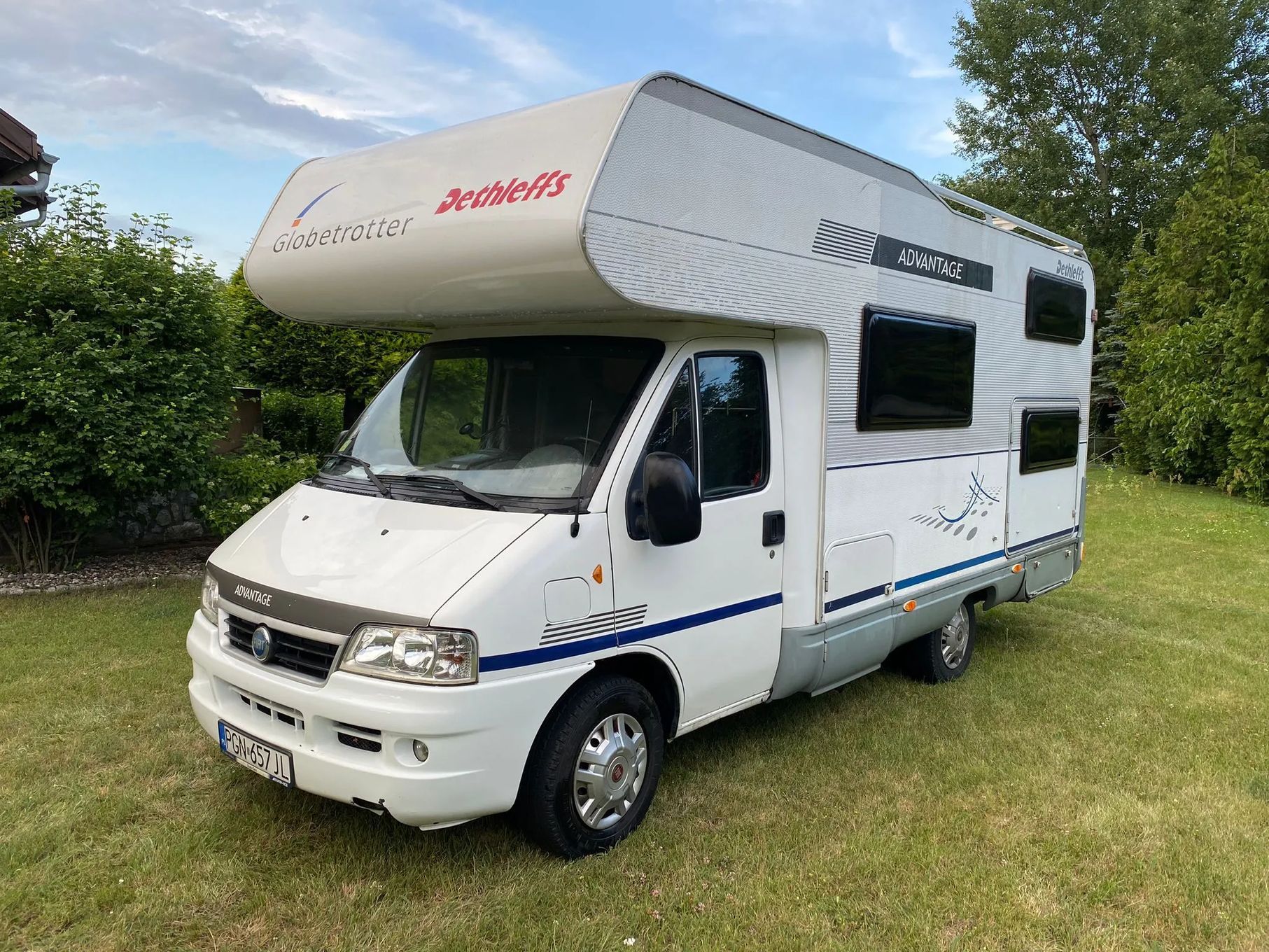 Fiat Ducato  Dethleffs Klima 6-osobowy Łóżka piętrowe