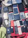 Lote iPhones telemóveis peças