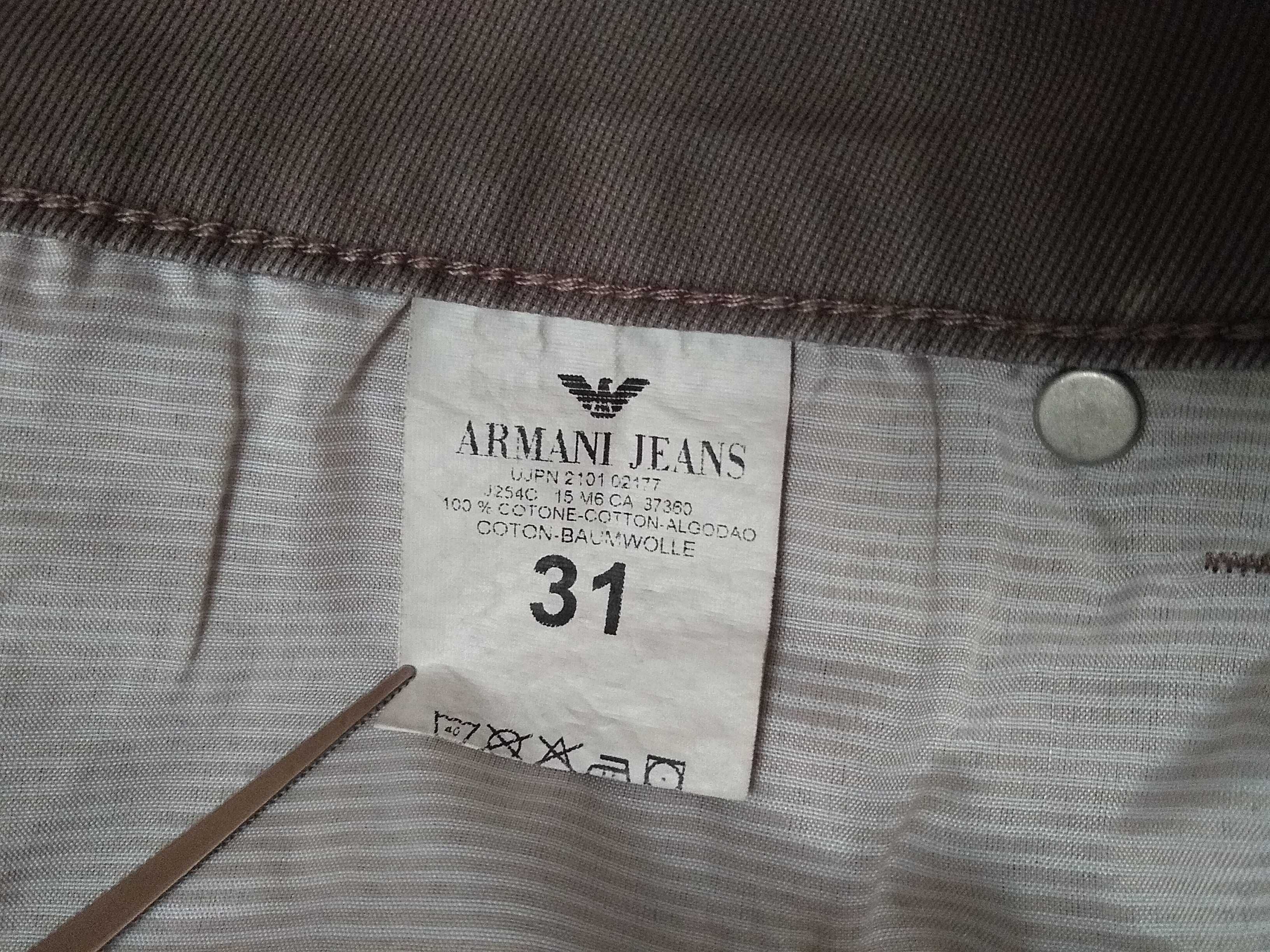 Armani Jeans  Oryginalne męskie krótkie spodnie, Rozmiar 31 / 82-84 cm