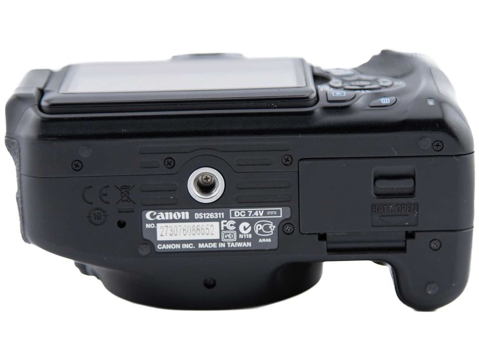 Lustrzanka Canon EOS 600D korpus z ładowarką - przebieg 30735 zdjęć