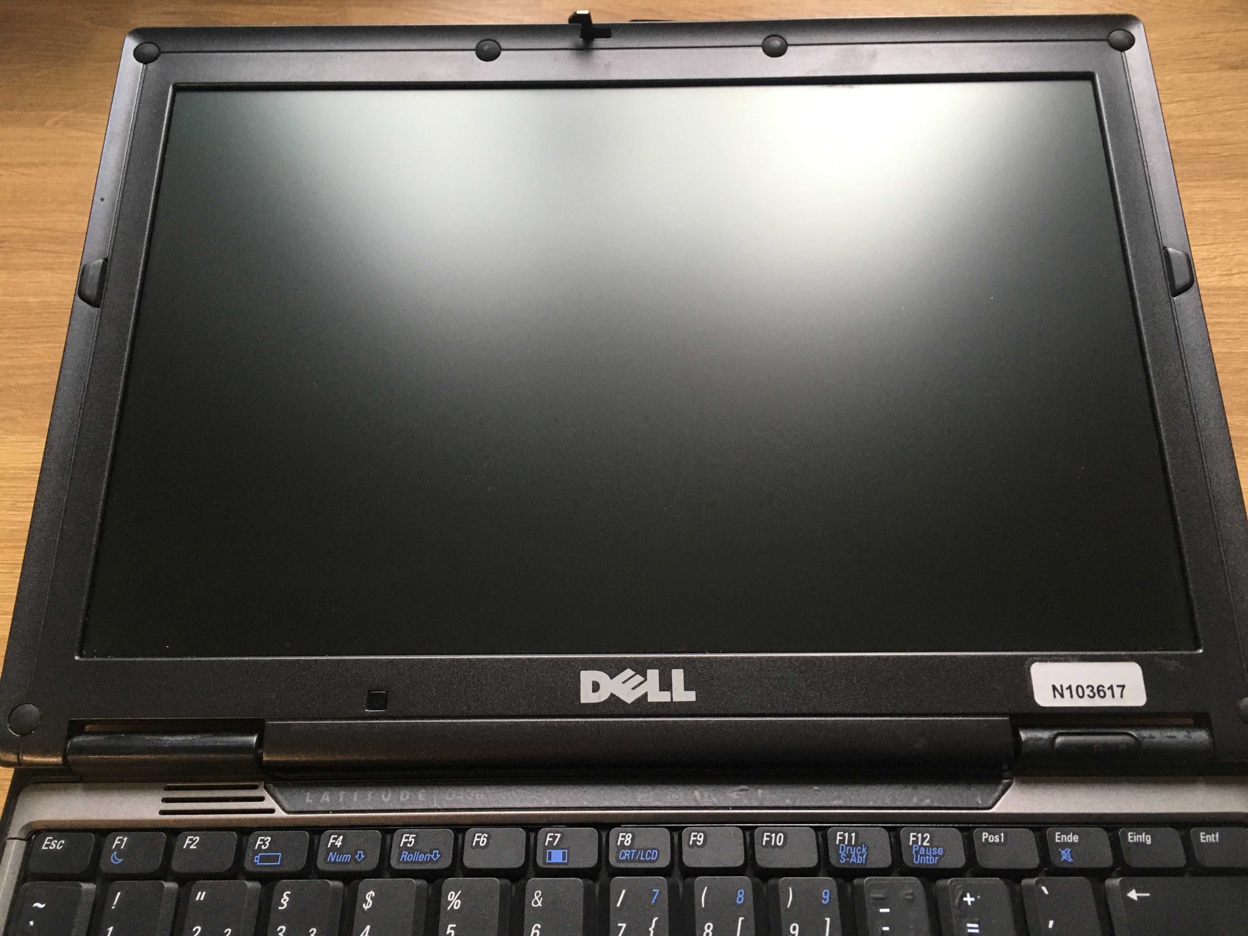 Dell Latitude D430, WiFi, modem - uszkodzony
