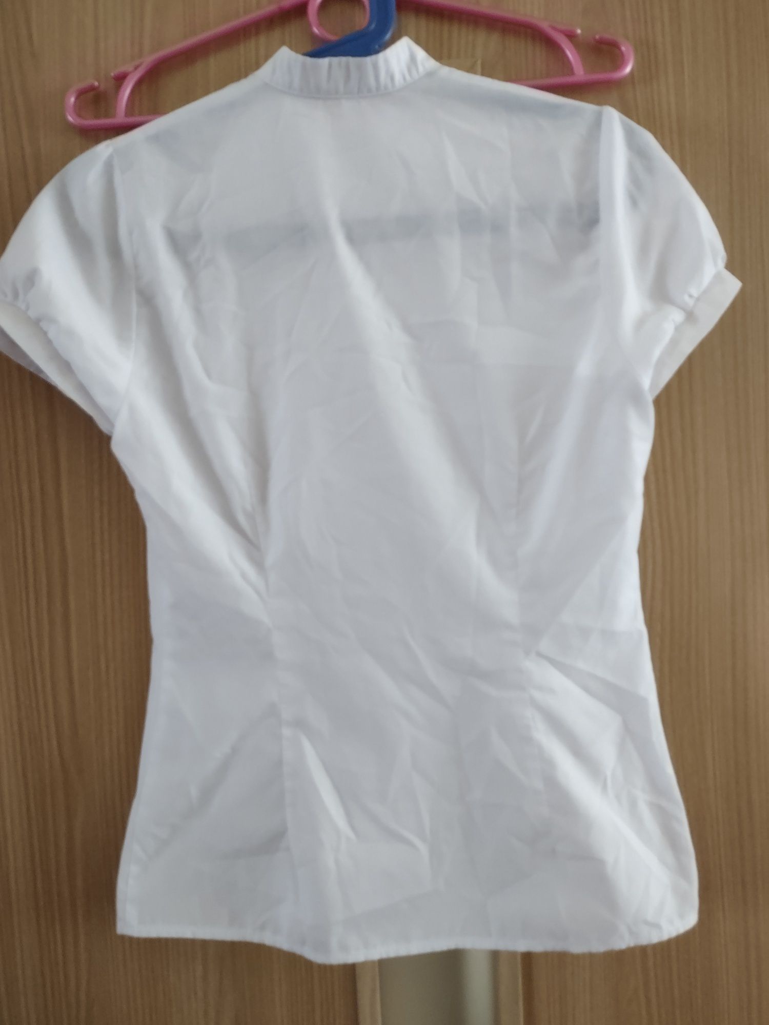 Bluzka biała dziewczęca strój galowy 150-158