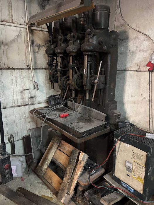 Wiertarka kolumnowa • Asea MKE-8 • 4-stanowiskowa • Przemysłowa