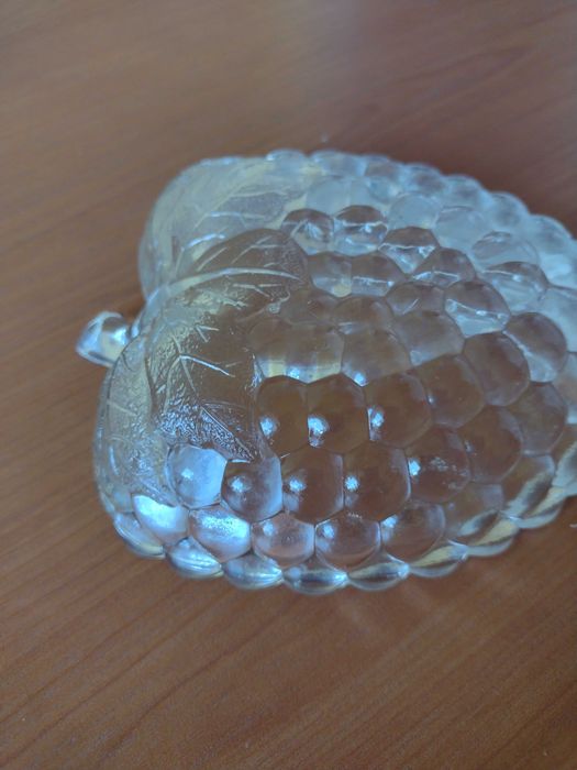 Szklany talerzyk miseczka w kształcie kiści winogrona