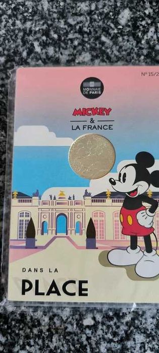 Lote 2x10€ Mickey - prata