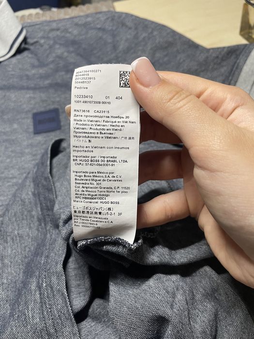 Hugo Boss поло regular fit pedrive polo shirt оригінал / XL