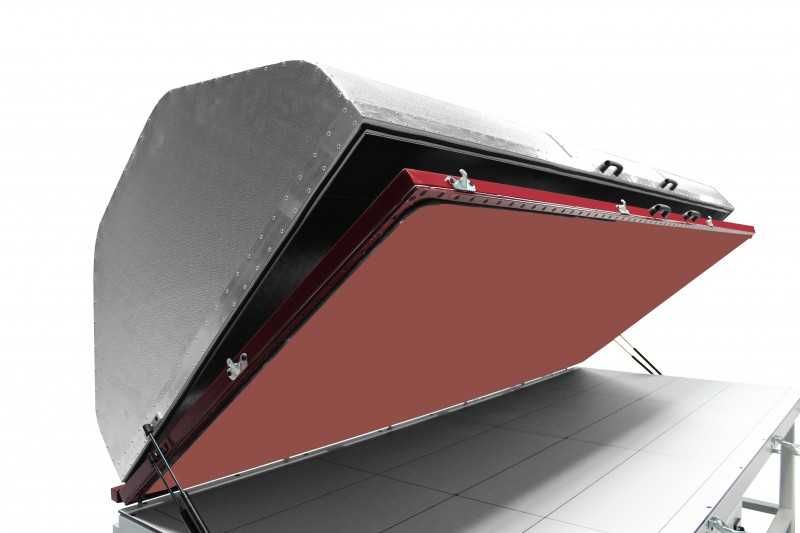 PRASA PRÓŻNIOWA membranowa XL 3350x1250 pompa Becker vacuum fornirów