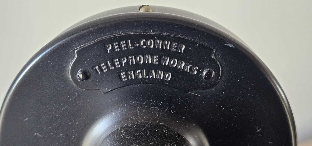 Telefone Antigo PEEL-CONNER Candlestick (Raro, como novo, a funcionar)