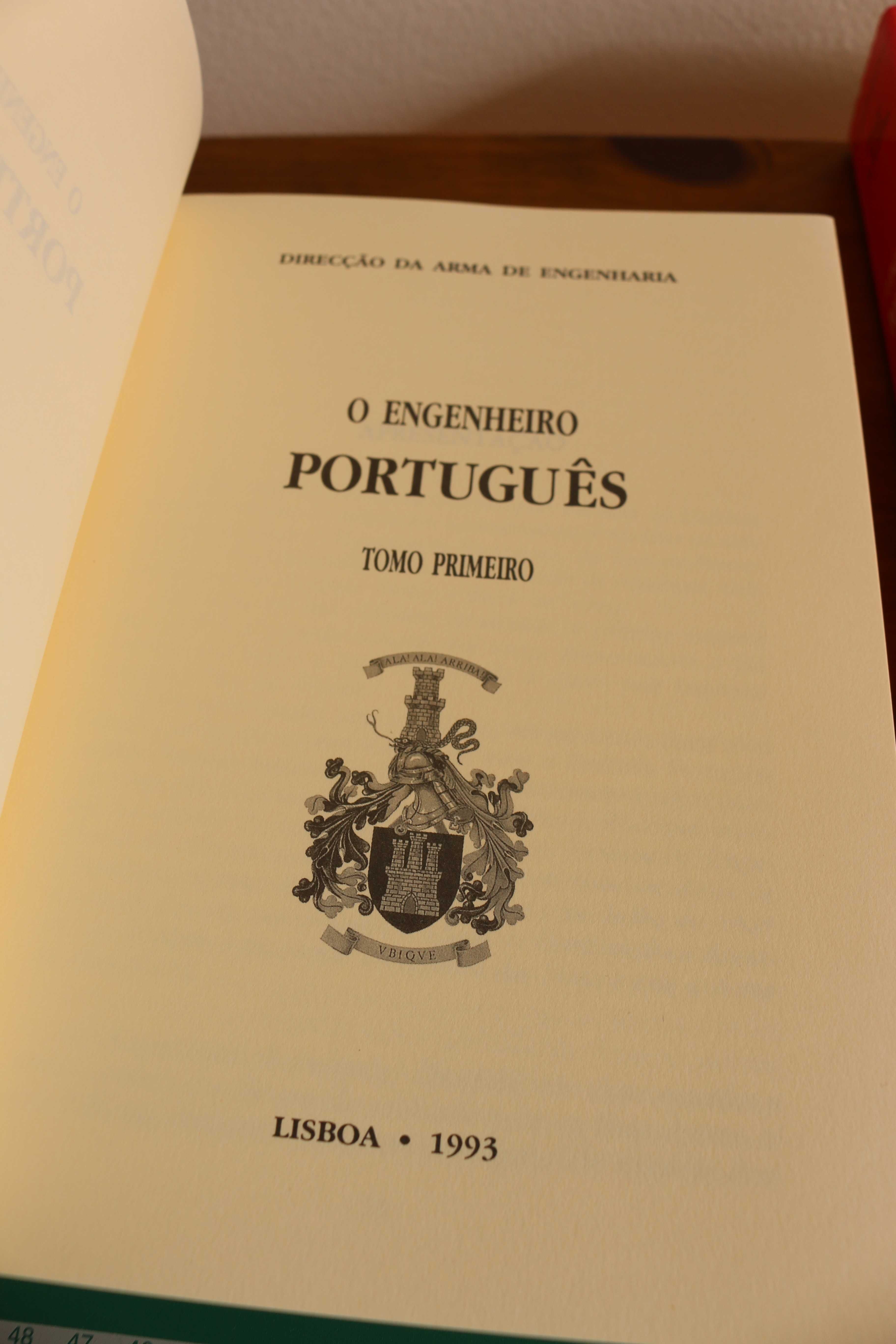 Livro - O engenheiro Portugues - 2 tomos