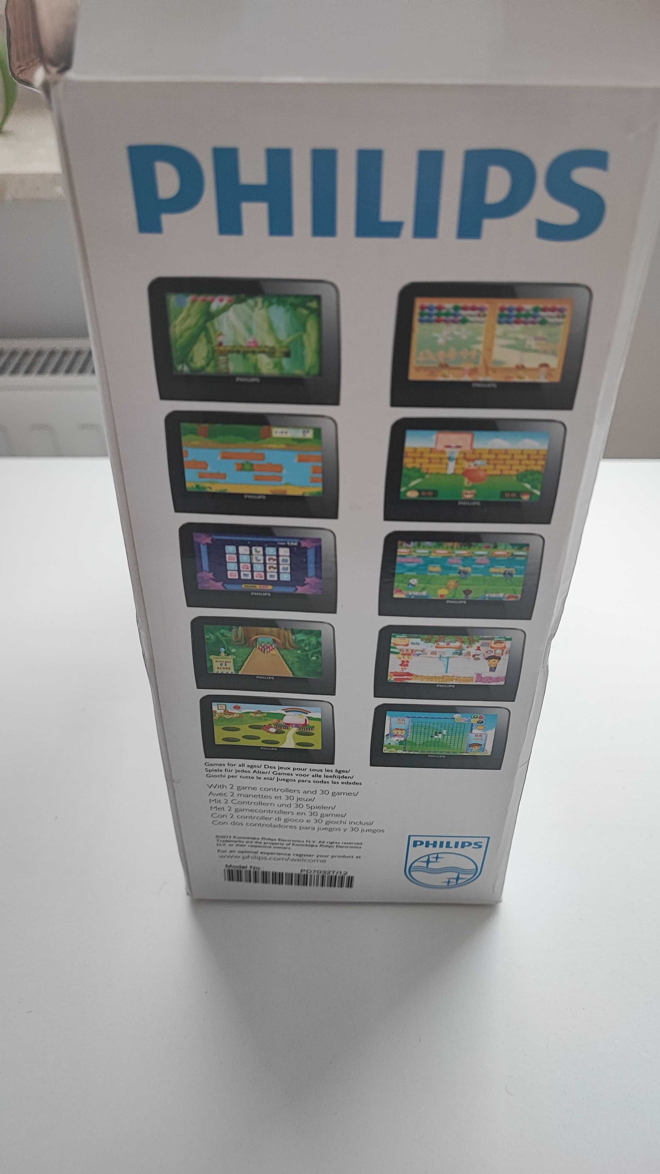 PHILIPS PD7032T/12 konsola do gier na zagłówek samochodowy dla dzieci