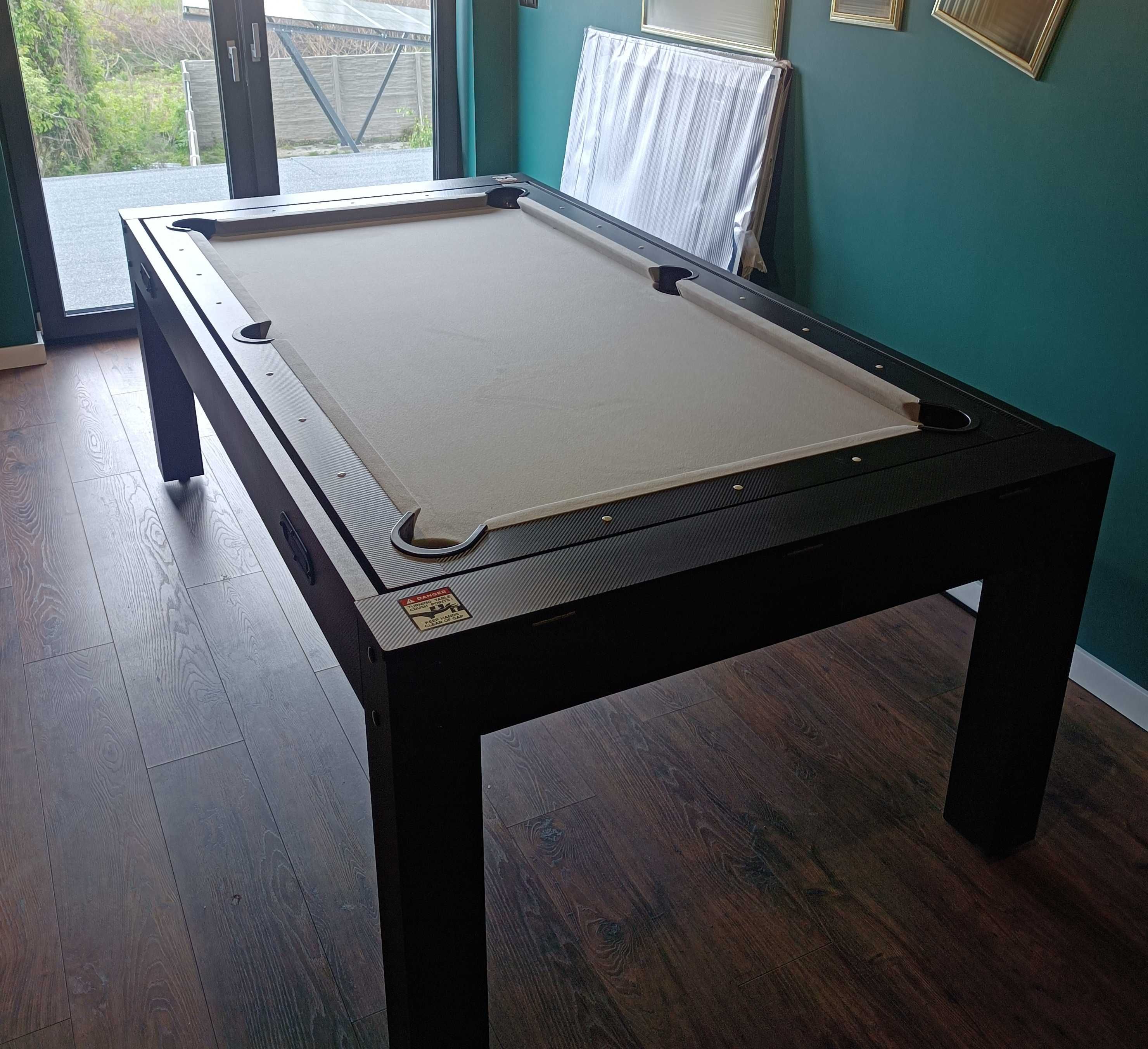 Rotating PRO 7FT + 3 w 1 Stół bilardowy Bilard Cymbergaj Tenis stołowy