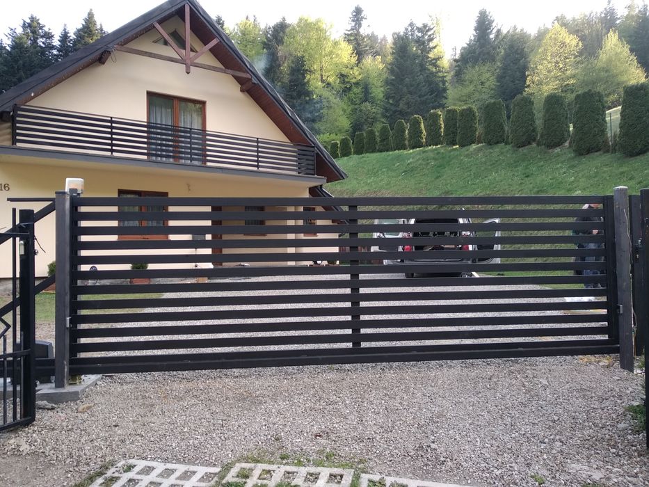Brama przesuwna ocynk +RAL