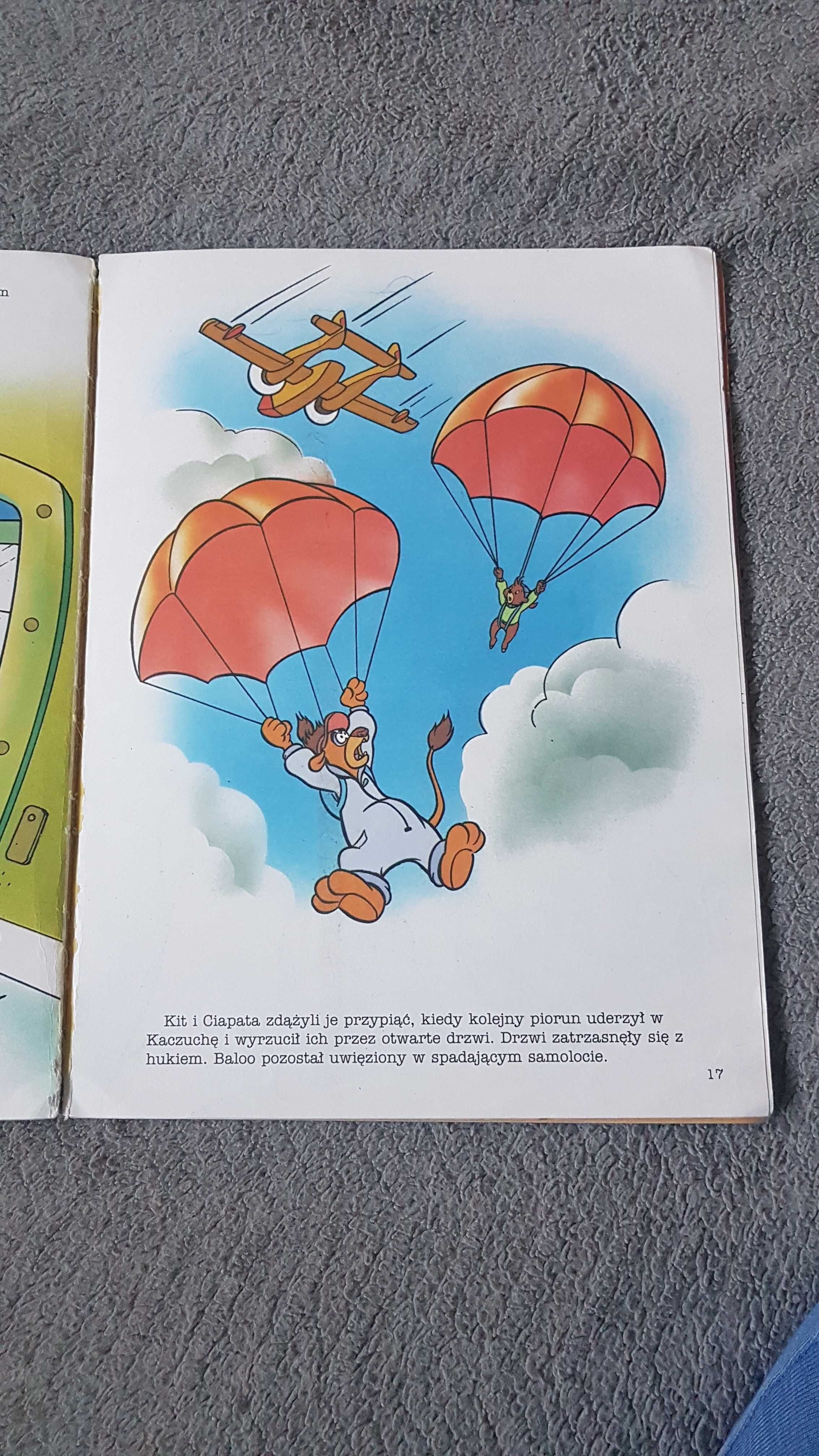 Super Baloo, Nauka latania, Walt Disney
