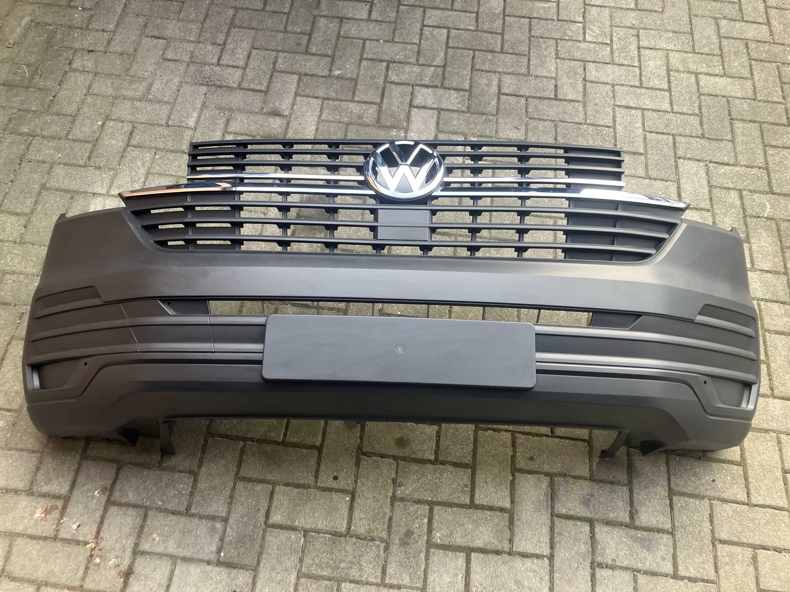 Zderzak przedni do Vw T6.1; T6 Lift TRANSPORTER na 4 PDC STRUKTURA