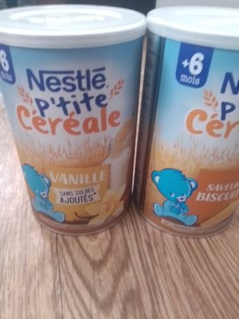Без молочна каша Nestle P'Tite Cereale Vanille