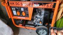 дизельний генератор NIK DG5000E