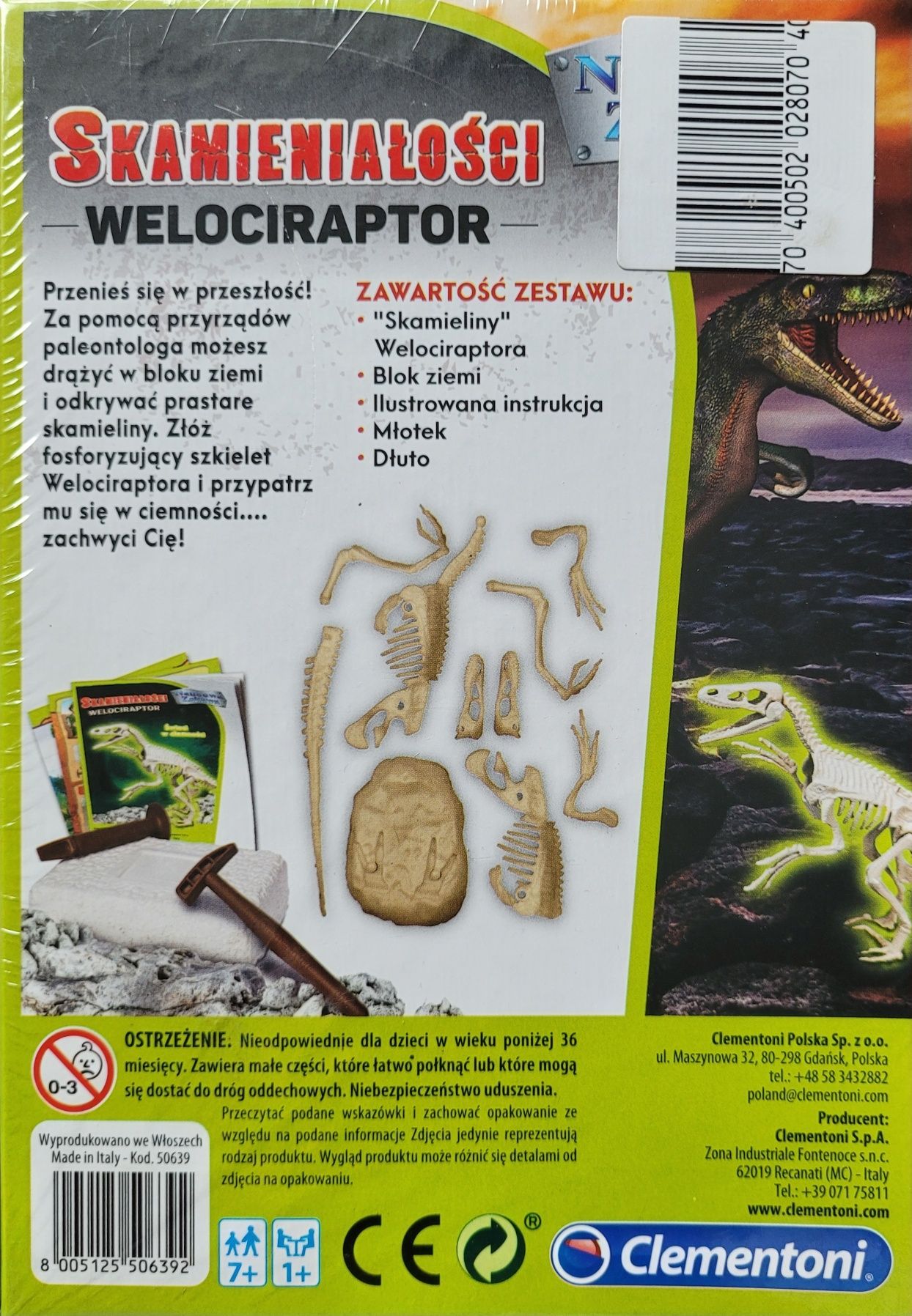 Nowe Skamieniałości Welociraptor paleontolog