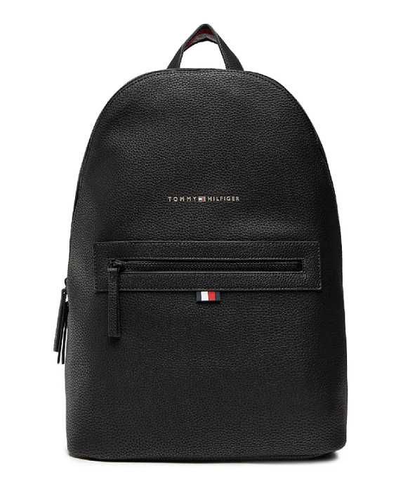 Plecak Tommy Hilfiger - Essential Pu AM0AM09503 Czarny