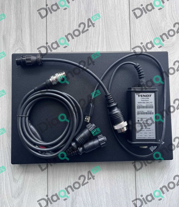 SKANER Serwisowy FENDT 2x2 FENDIAS Cargo + Laptop