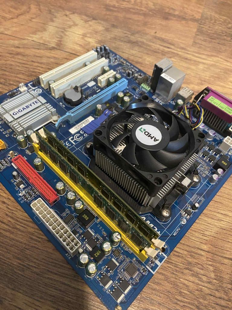 AMD ATHLON II + płyta główna + ram