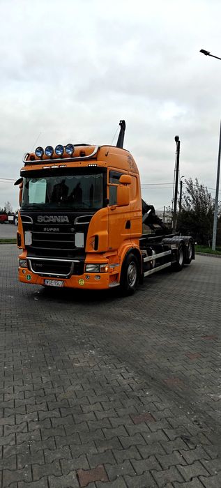 Scania R500 V8, 2011rok, hakowiec