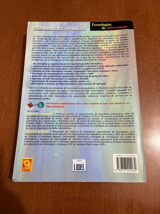 Engenharia de Redes Informática - FCA editora