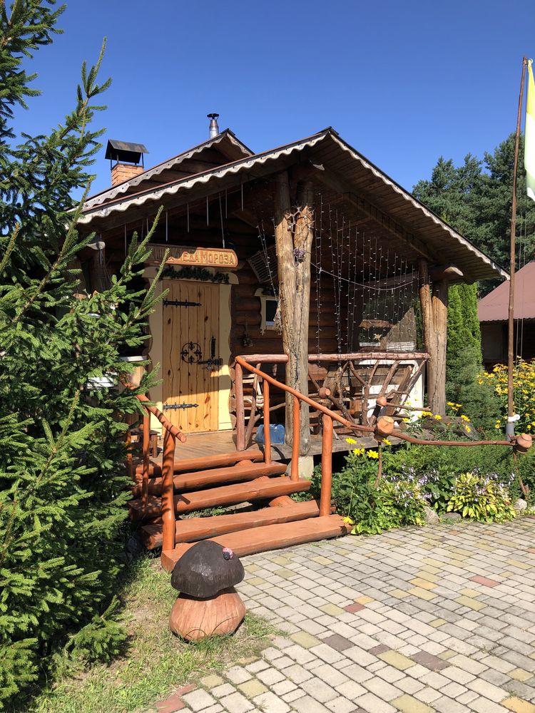 Відпочинок на Блакитних Озерах Садиба  На селі у Дідуся