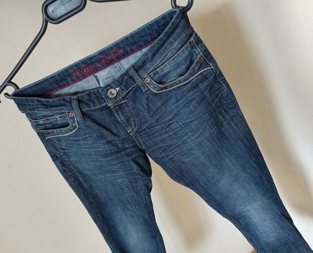 Tommy Hilfiger Denim roz M L damskie spodnie jeans