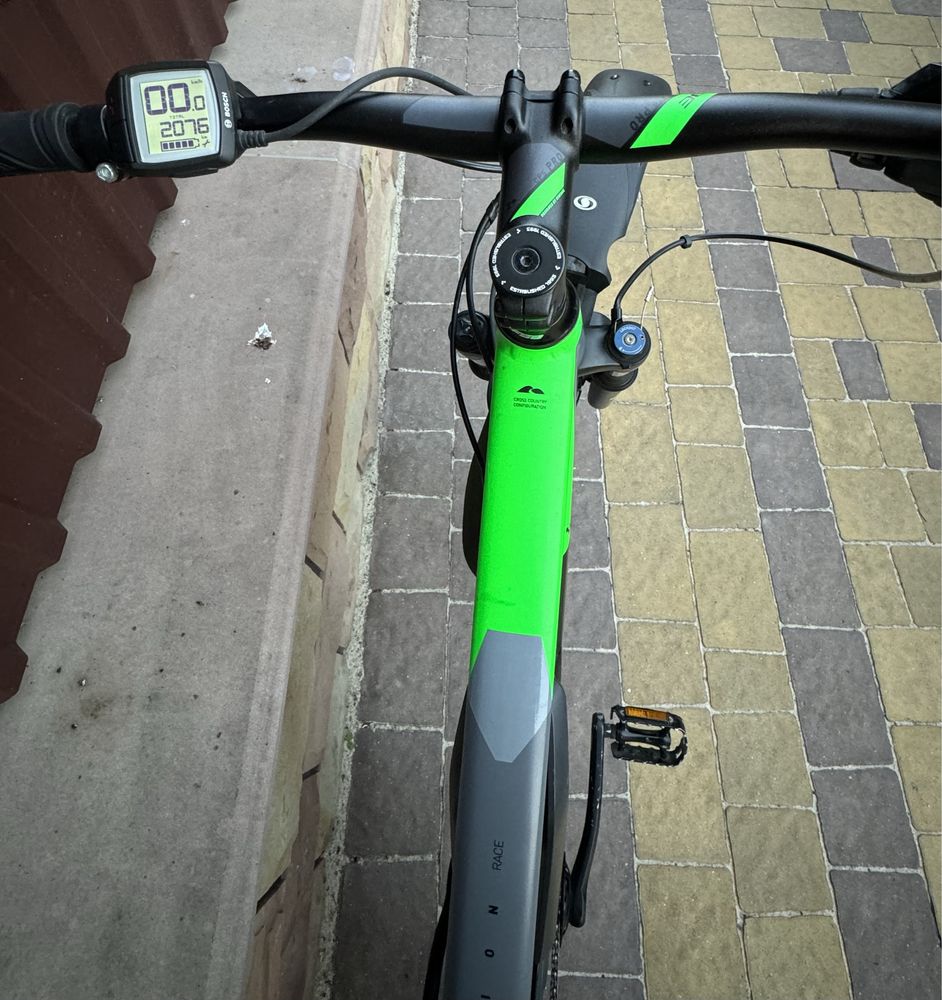Cube Reaction E-bike HPA Race 500 in Green