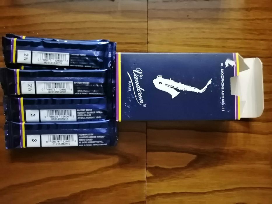 Palhetas para Clarinete e Saxofone Alto e Tenor  *  Novas