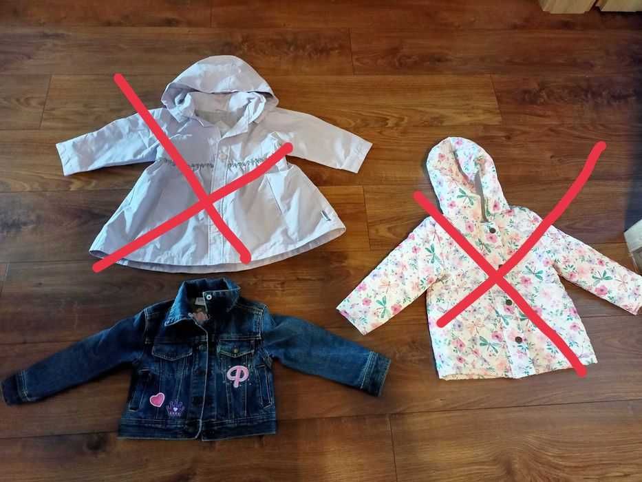 Kurteczka jeansowa dla dziewczynki roz 98/104