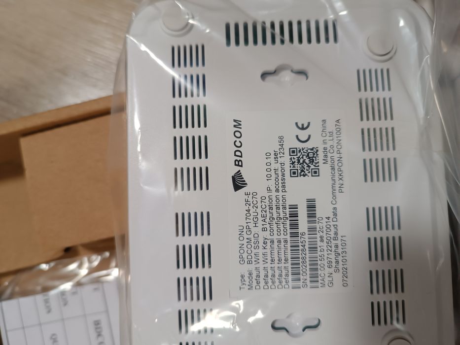 Абонентський термінал BDCOM-GP1704-2F-E