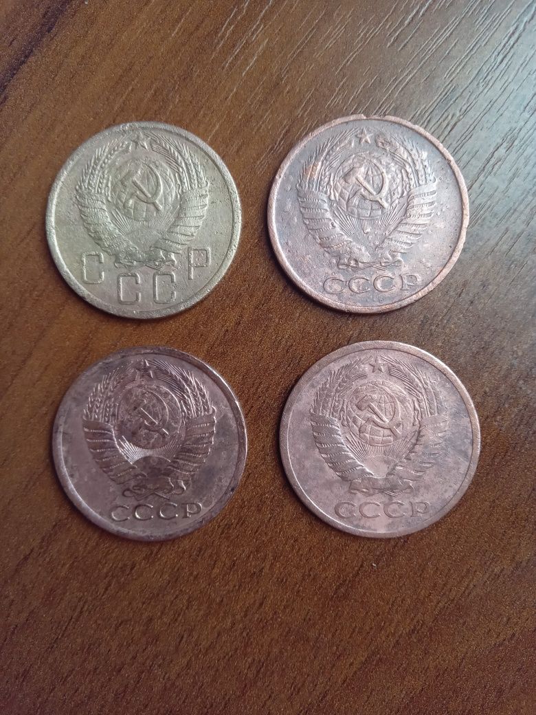 Продам 5 копійок ссср 1955 ,1961,1974,1982 роки