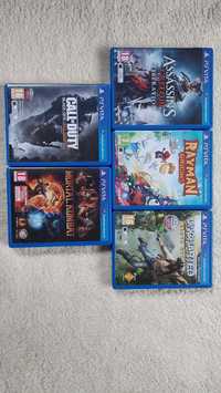 Gry PlayStation Vita Assassin, Uncharted, Mortal Kombat